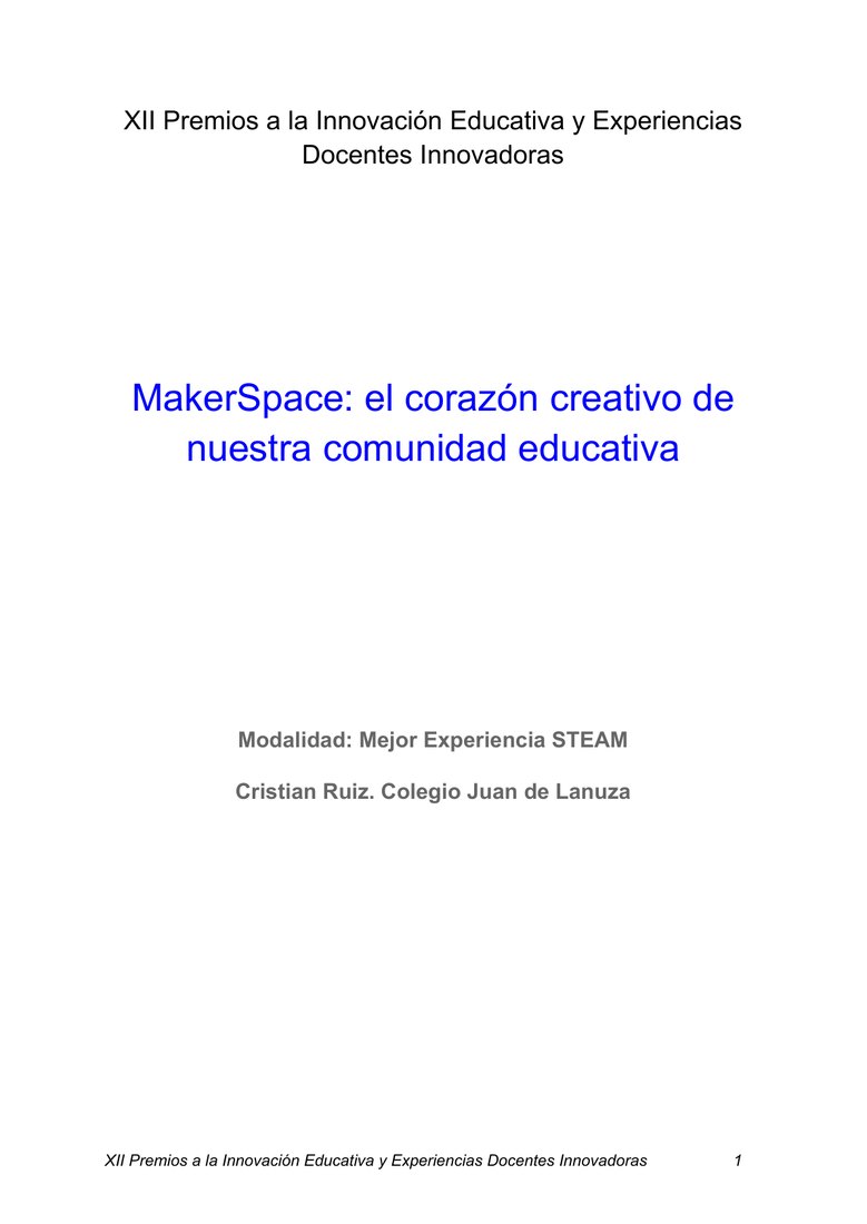Proyecto MakerSpace